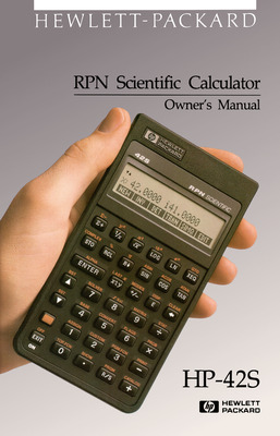 HP-42S Owner's Manual - HP Calculator Literature